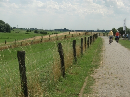 Kleve : Ortsteil Keeken, Vossegatt, Altrheindeich